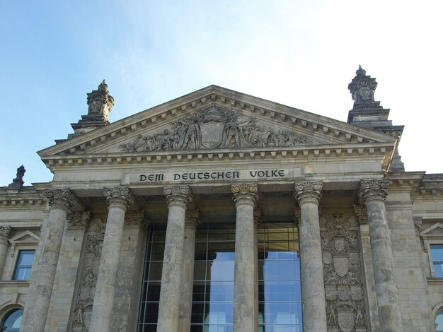 Reichstag parliament in Berlin