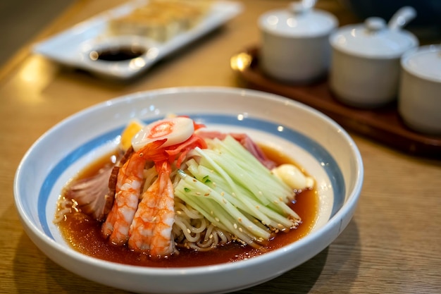 Reimen Japans eten Ramen koude noedels