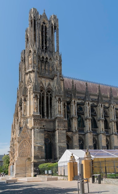 Photo reims cathedral in france