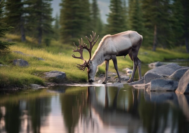 The reindeer or caribou