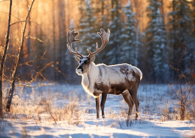 The reindeer or caribou