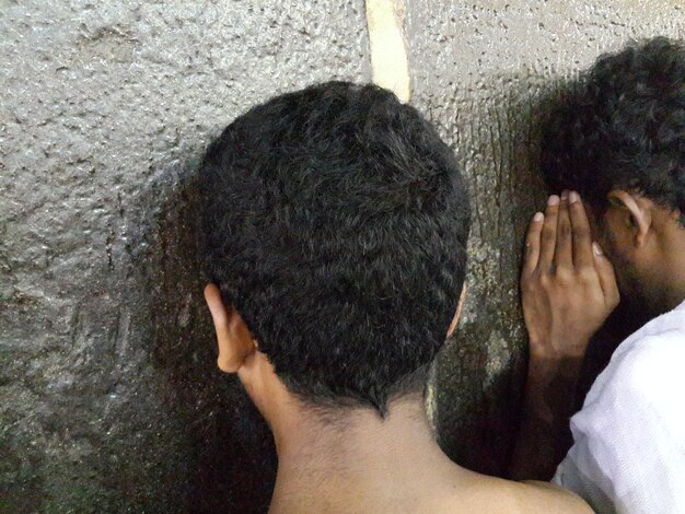 Reis naar de hadj in het heilige mekka foto van hoge kwaliteit foto van hoge kwaliteit