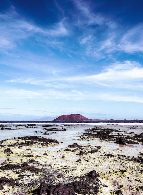 Reisconcept stijlvol behang Canarische Eilanden Oceaankust