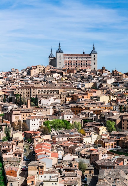 Reisconcept Uitzicht op Toledo Spanje Andalusië