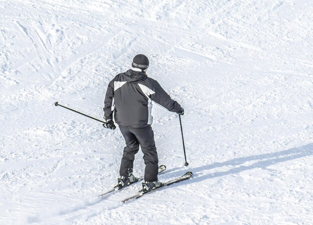 Photo relax on the ski slope