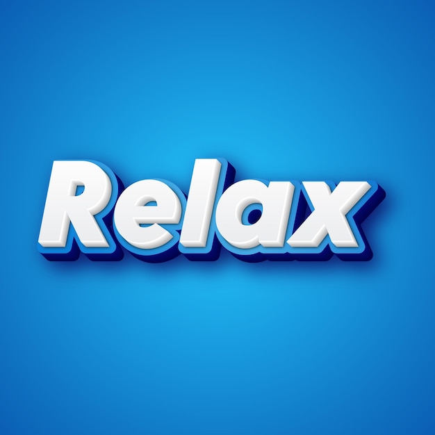 Relax Text effect Gold JPG attractive background card photo