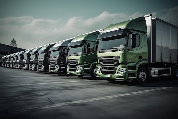 Reliable Trucking Fleet Green and LowTonnage Vehicles