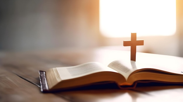 책 속 의 종교적 십자가
