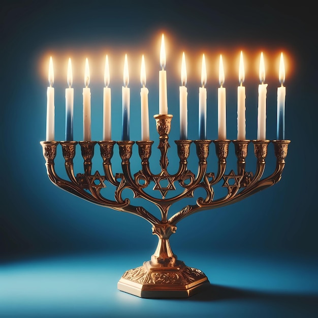 Premium AI Image Religion image of Hanukkah oil miracle background