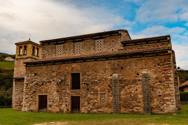 Religious and ecclesiastical architecture of Asturias - Spain.