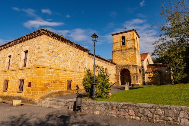 Religious and ecclesiastical architecture of Asturias - Spain.