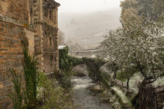 Religious and ecclesiastical architecture of Asturias - Spain.