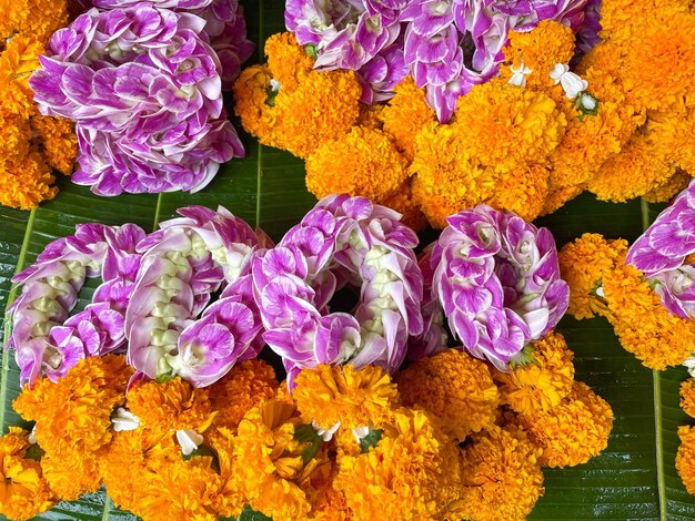 Religious flowers for sale in bangkok