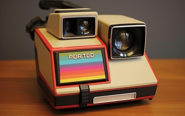 Foto rivivere momenti con una classica fotocamera polaroid