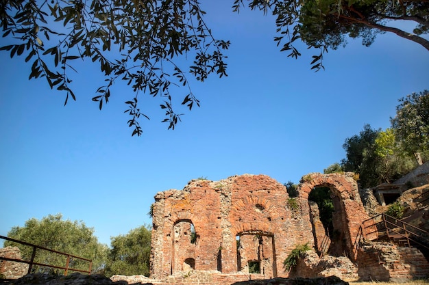 Remains of a house dating back to the Roman Empire