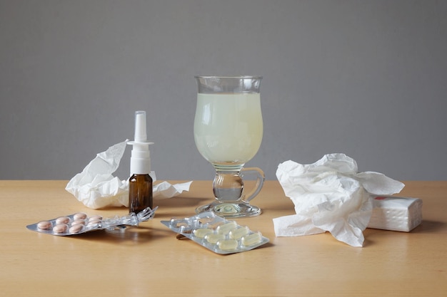 Remedie voor verkoudheid of griep