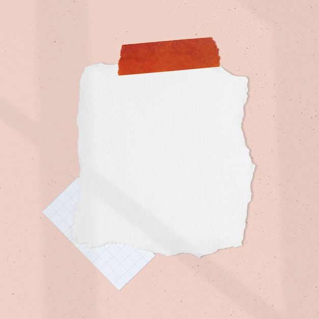 reminder note png mockup transparent design