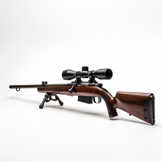 Remington 700 met witte achtergrond hoge kwaliteit ul