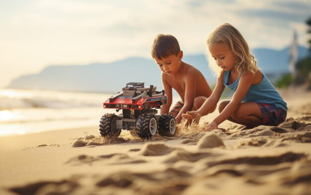 Remote Car Fun Kids Sandy Play