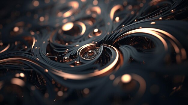 Rendered Abstracts background