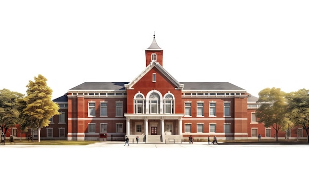 a rendering of the front of the building.