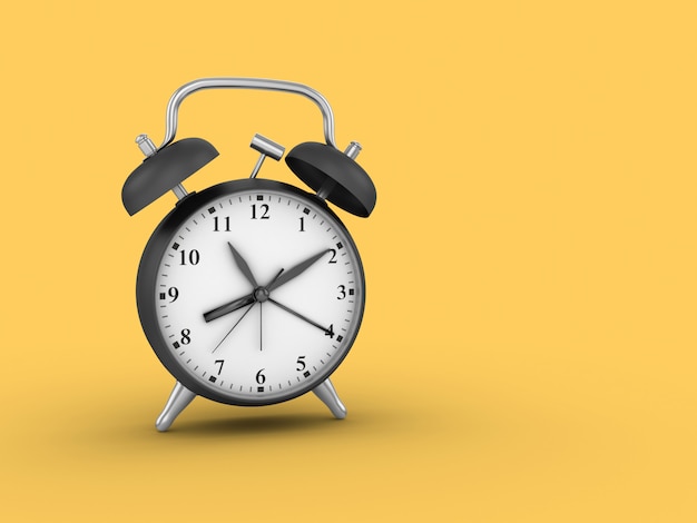 Rendering Illustration of Alarm Clock