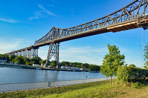 Foto il ponte alto di rendsburg