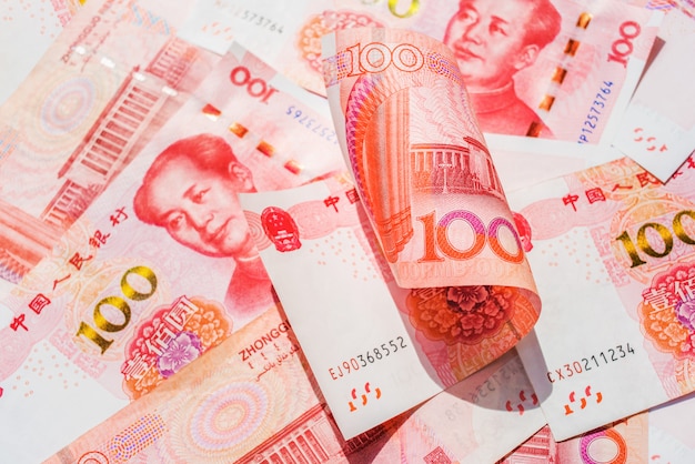 Renminbi official currency of China.