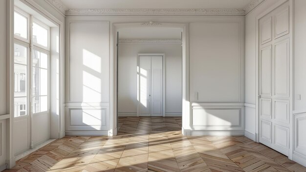 Photo renovated rooms with spacious windows and heating systems both before and after the restoration process examination of the differences between an old apartment and a newly renovated residence