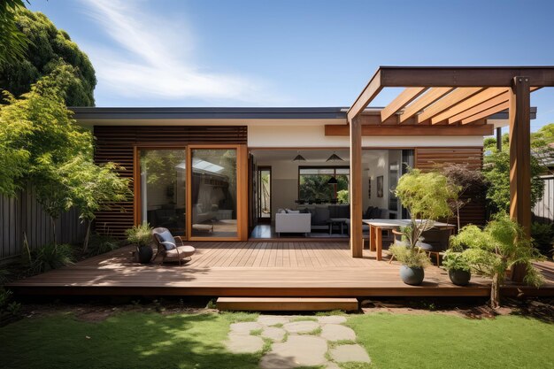 The renovation of a modern home extension in melbourne