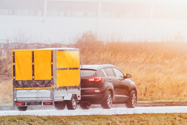 Rent a Car and a Trailer for Your Moving Trip