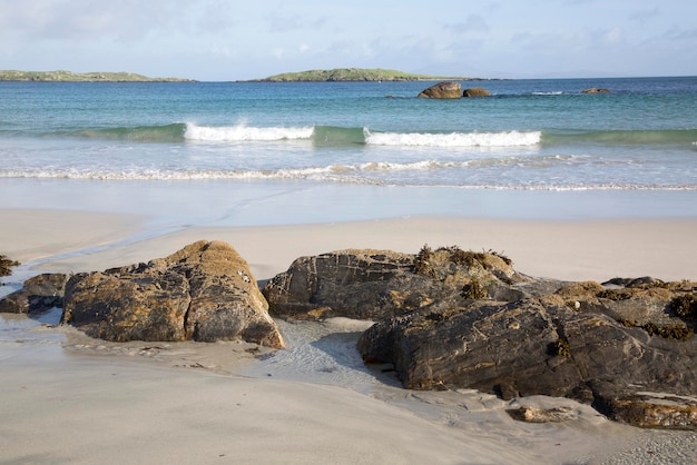 Renvyle Beach in Tully, Connemara, Galway, Ireland