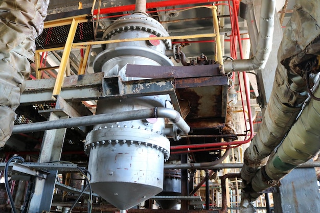 Repair of chemical process equipment of pipelines pumps tanks heat exchangers flanges