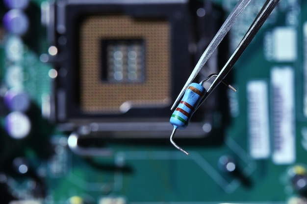 Repairing Damaged electronic components  