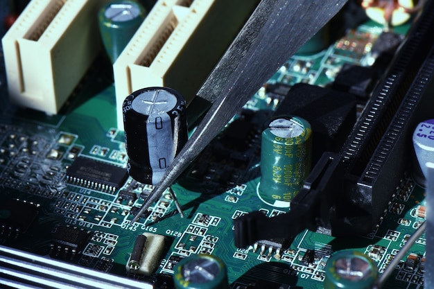 Repairing Damaged electronic components 