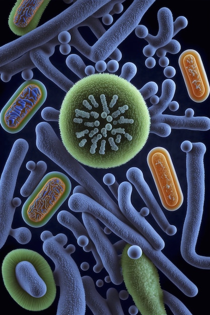 Representation of microorganisms