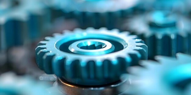representing the integration of multiple data sources in a unified crm platform through interconnected gears concept data integration unified crm platform interconnected gears