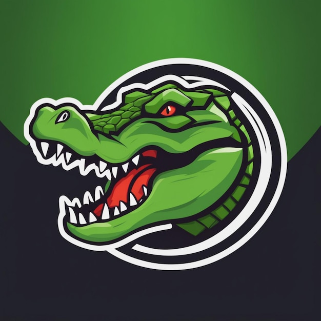 Reptilian Dominance Crocodile Esports Icon