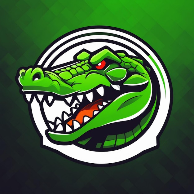 Reptilian Dominance Crocodile Esports Icon