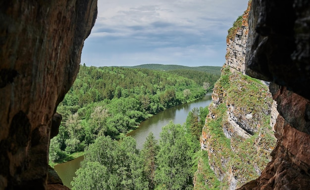 Republic of Bashkortostan rivers summer Idrisovskaya cave