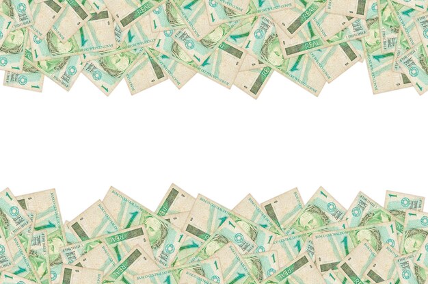 Photo republics effigy portrait depicted as bust on old one real note brazilian money
