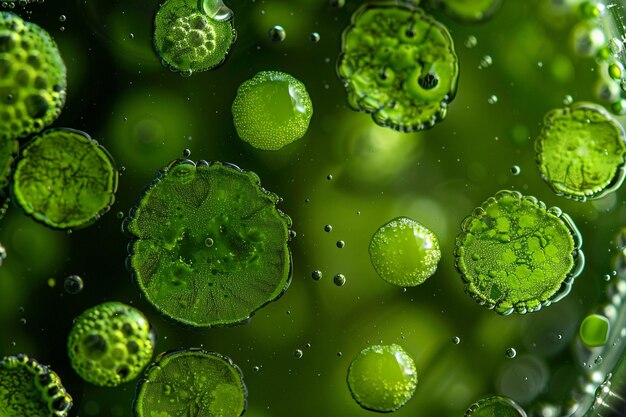 Photo researchers create genetically enhanced algae capa generative ai