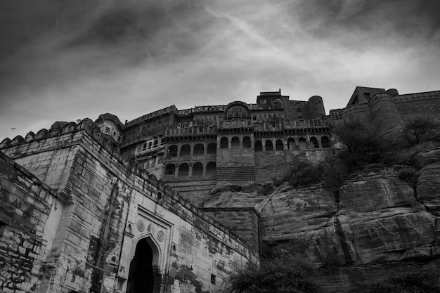 Foto palazzo residenziale dei rajputs di jodhpuri