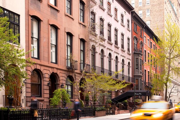 Photo residential apartements at west village in greenwich village manhattan new york city ny usa