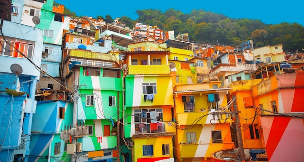 Residential buildings against sky