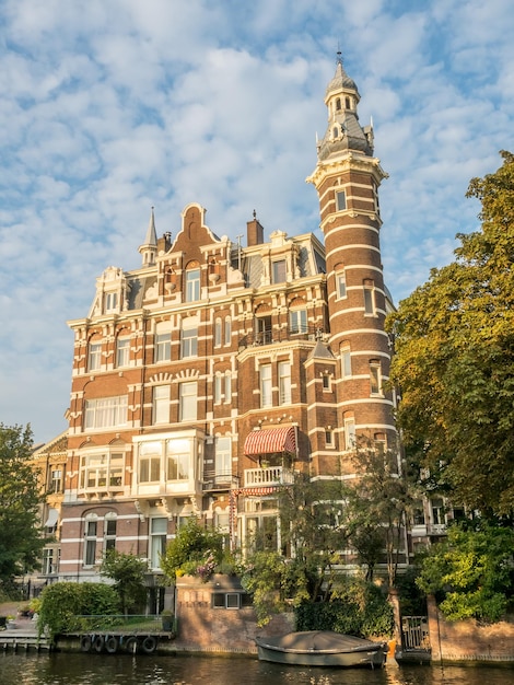 Residential designed building in Amsterdam, Netherlands