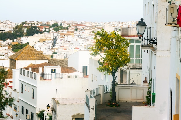 スペインの町の住宅地区