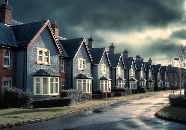 Photo residential housing in scotland