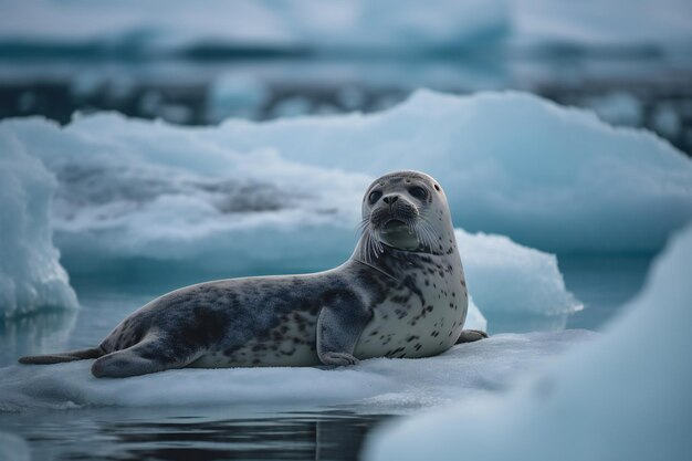 Foto resilienza sul ghiaccio scopri la forza delle creature di madre natura