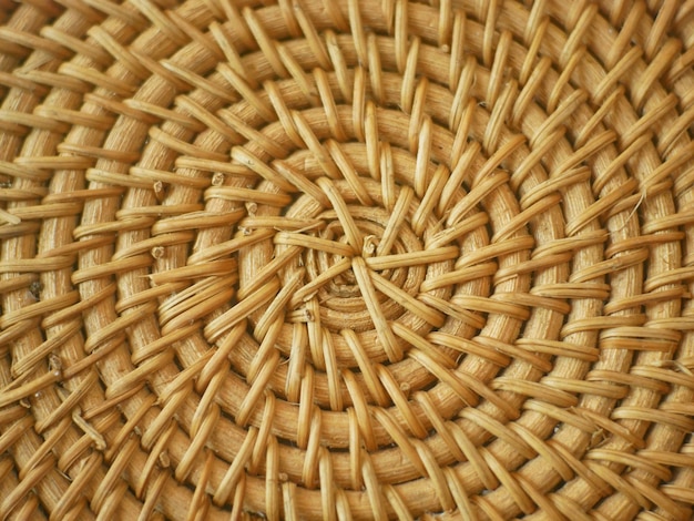 Resin wicker pattern circle background